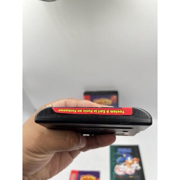 ToeJam & Earl in Panic on Funkotron (Sega Genesis 1993) Complete In Box CIB - Picture 8 of 16